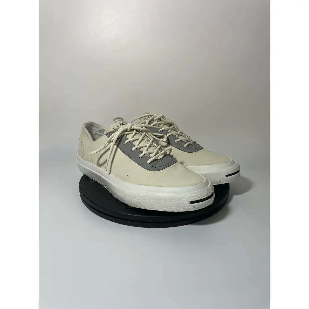 Converse All Star x Jack Purcell Leather Trainer Sneakers Size M7 W8.5